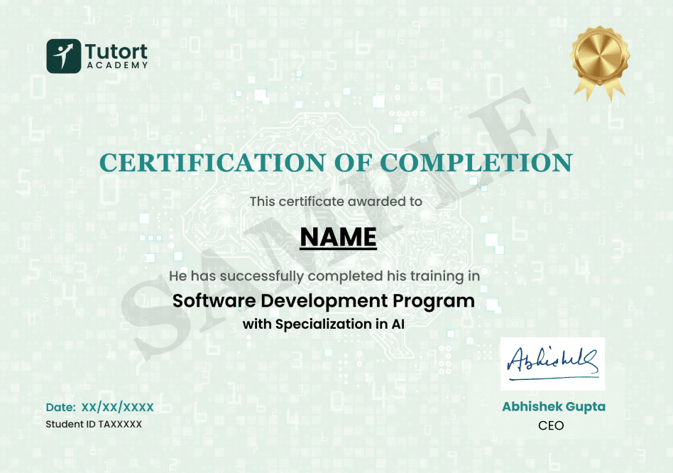 software-development-certificate